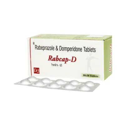 RABEPRAZOLE20 MG & DOMPERIDONE 10 MG (ALU ALU) (RABCAP-D)